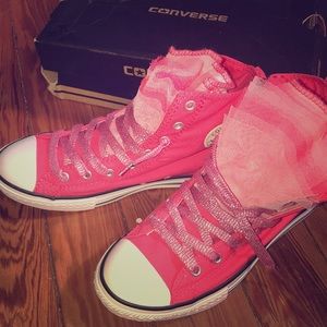 Pink converse😍